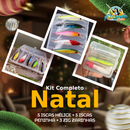 Caixinha de Natal: Kit Completo com as 3 Iscas mais vendidas do Brasil (13 unidades)