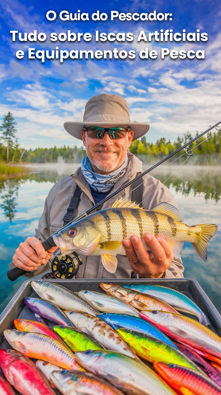 Guia do Pescador: Tudo Sobre Iscas Artificiais e Equipamentos de Pesca