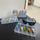 Isca Artificial Flutuante com Hélice 5 unidades + Manual da Pesca de Brinde