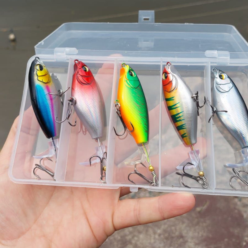 Kit Completo de Isca Hélice & Zig Zarinha Para Tucunaré & Traíra - Pescando Online