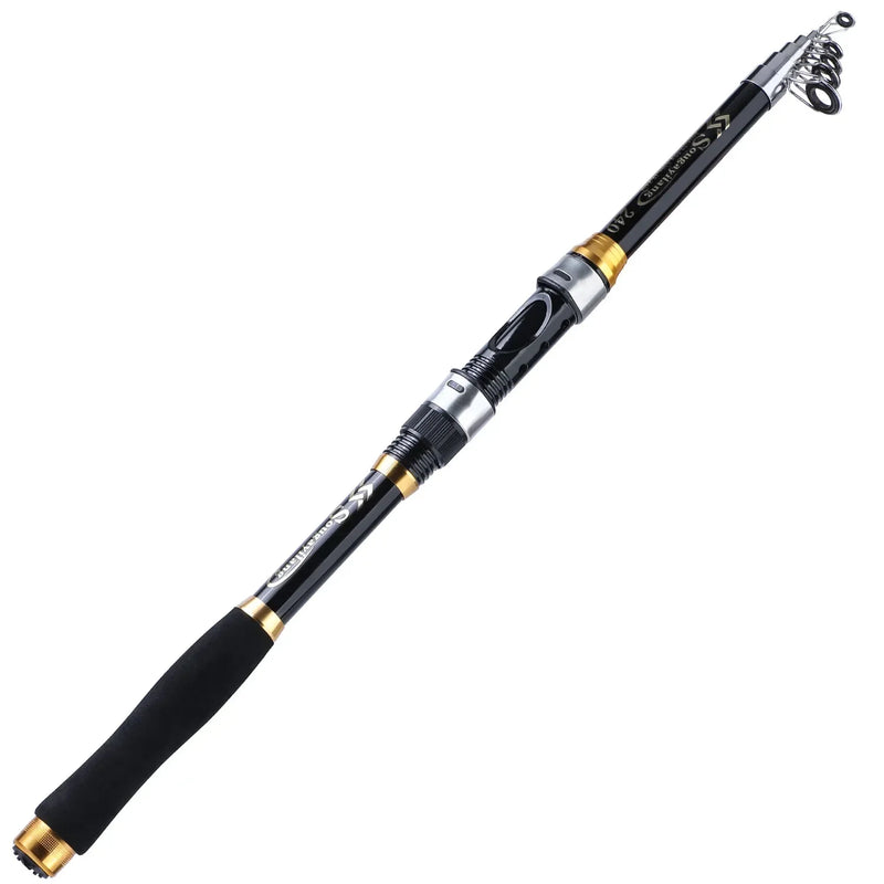 Vara de Pesca Sougayilang  - Fibra de Carbono - Super Rígida