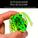Kit de Iscas Frog (Sapinho) Pescando Online - Isca Superfície 10 Peças - Pescando Online