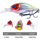 Iscas Crankbait Pescando Online | Hengjia | 5 Unidades - Pescando Online