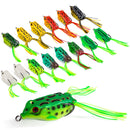 Kit de Iscas Frog (Sapinho) Pescando Online - Isca Superfície 10 Peças - Pescando Online