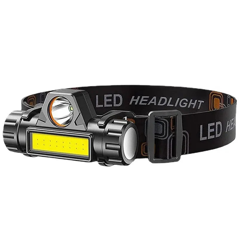 Recarregável COB LED USB Farol Forte Magnético Poderoso Farol Super Bright Waterproof Head Torch Para Pesca Ao Ar Livre