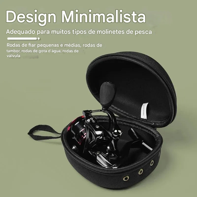 Bolsa Protetora Portátil para Carretilha de Pesca EVA