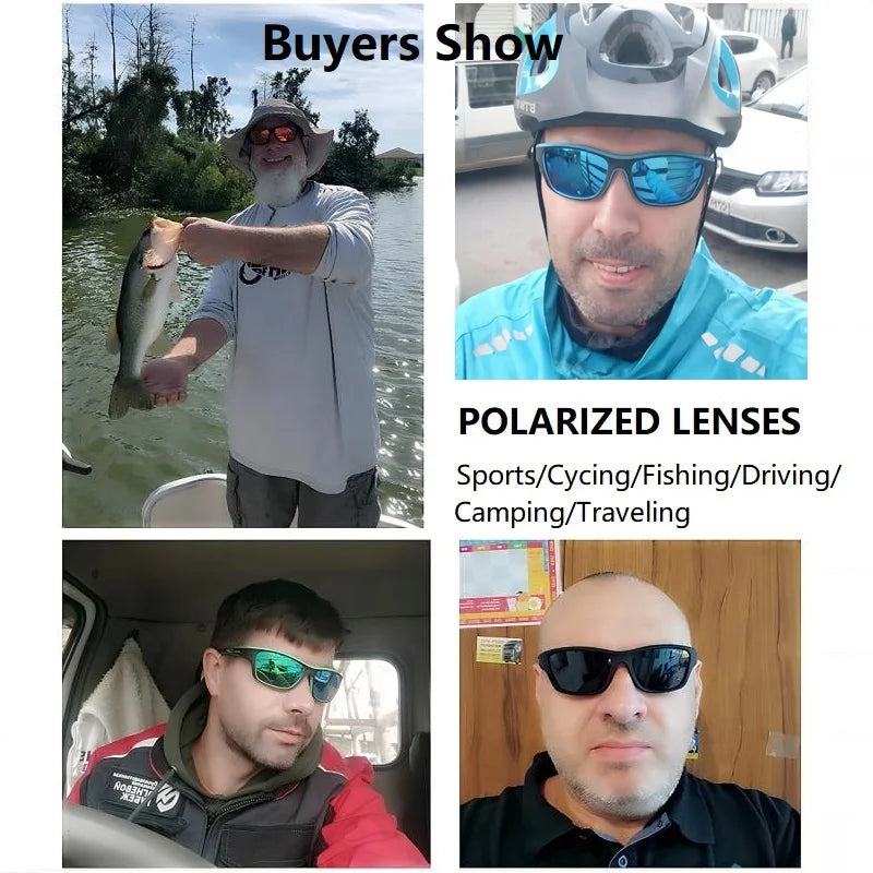 Óculos de Sol Polarizados para Pesca com Proteção UV400