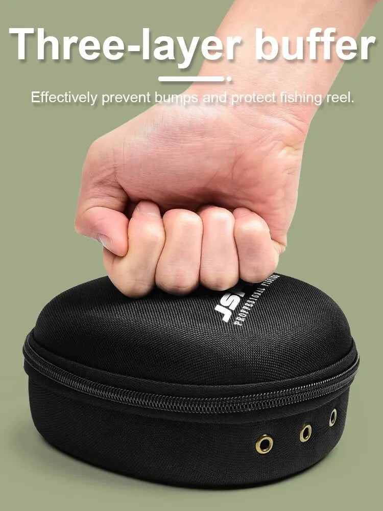Bolsa Protetora Portátil para Carretilha de Pesca EVA