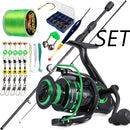 Kit Completo Sougayilang 1,8 m de Fibra de Carbono + molinete – Pescando Online