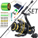 Kit Completo Sougayilang 1,8 m de Fibra de Carbono + molinete – Pescando Online
