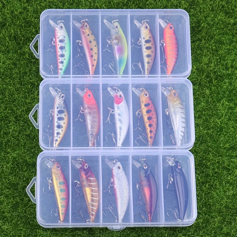 Kit 5 Iscas Jerkbaits Fisgada Garantida – Modelo Japonês