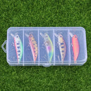 Kit 5 Iscas Jerkbaits Fisgada Garantida – Modelo Japonês