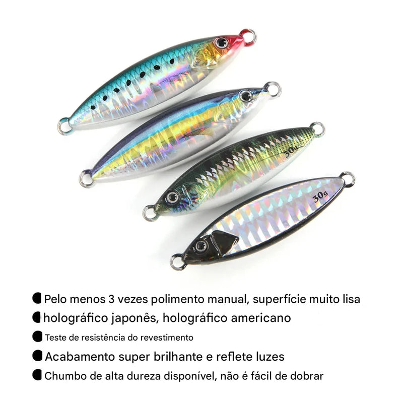 Isca Artificial Tuna | Brilho Noturno | Fundo | 1 Unidade