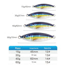 Isca Artificial Tuna | Brilho Noturno | Fundo | 1 Unidade