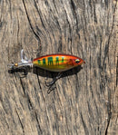 Isca Artificial Flutuante com Hélice 5 unidades + Manual da Pesca de Brinde