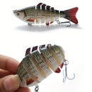 Isca Artificial Articulada – 6 Segmentos + caixa organizadora