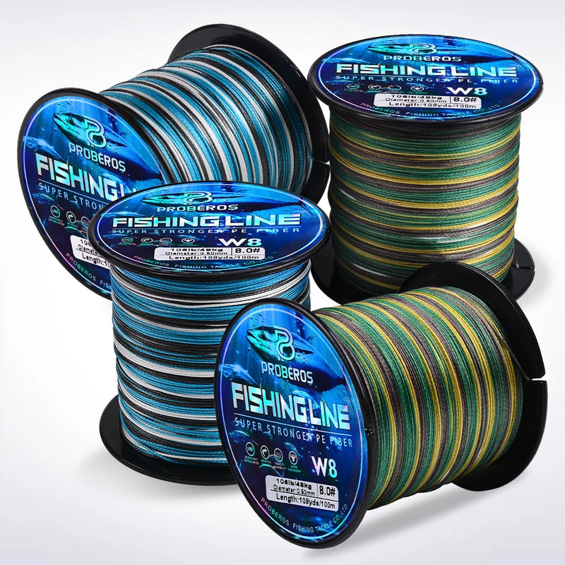 Linha Multifilamento Proberos FISHER | Profissional e Resistente 100M