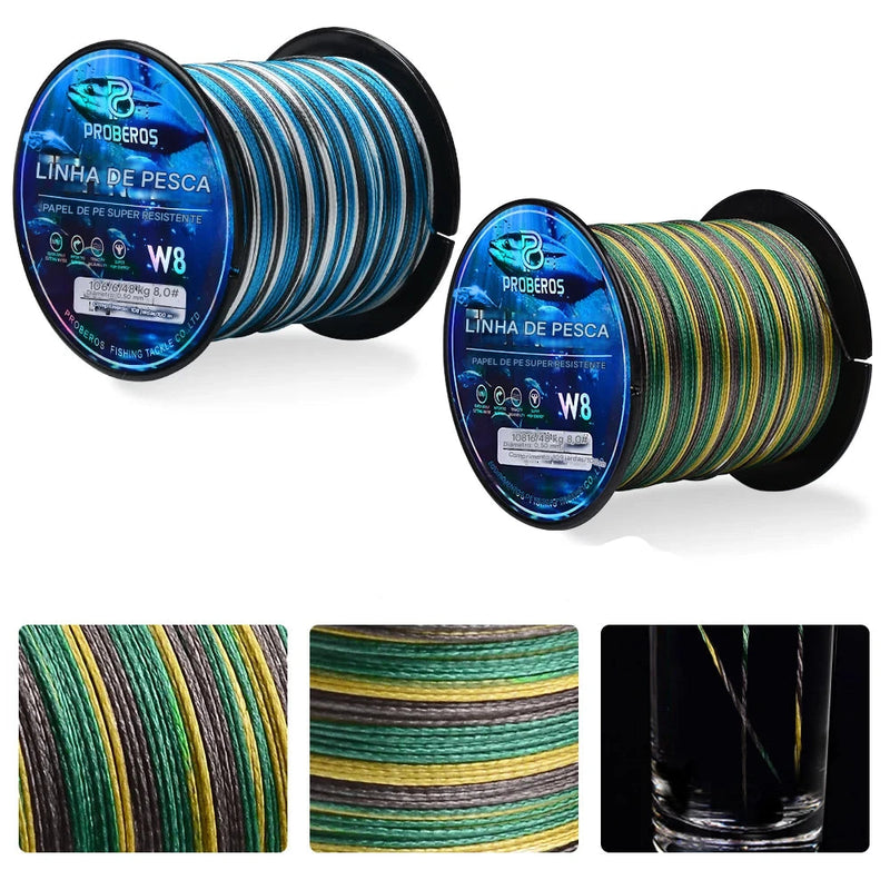 Linha Multifilamento Proberos FISHER | Profissional e Resistente 100M