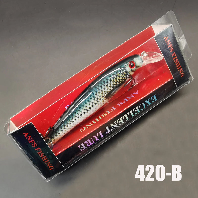 Isca Artificial Afundante Minnow 13g - Alta Performance para Pesca Esportiva