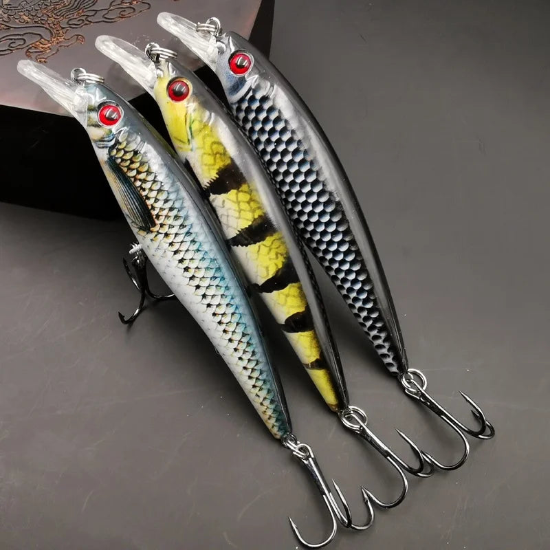 Isca Artificial Afundante Minnow 13g - Alta Performance para Pesca Esportiva