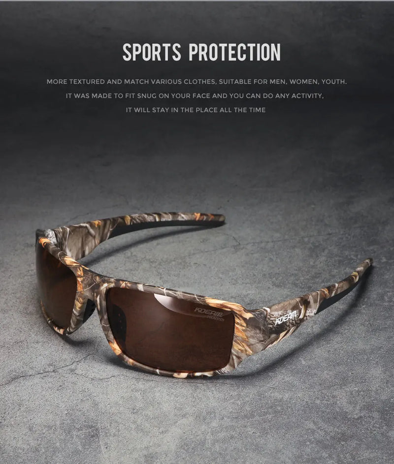 Óculos de Sol Polarizados KDEAM para Pesca Esportiva