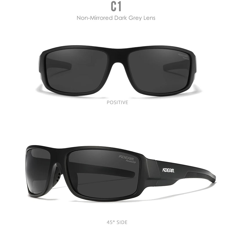 Óculos de Sol Polarizados KDEAM para Pesca Esportiva