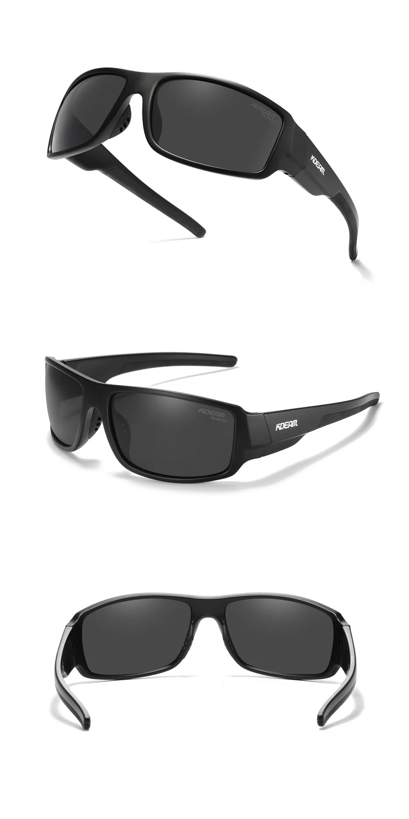 Óculos de Sol Polarizados KDEAM para Pesca Esportiva