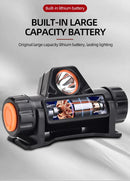 Recarregável COB LED USB Farol Forte Magnético Poderoso Farol Super Bright Waterproof Head Torch Para Pesca Ao Ar Livre