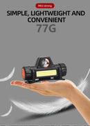 Recarregável COB LED USB Farol Forte Magnético Poderoso Farol Super Bright Waterproof Head Torch Para Pesca Ao Ar Livre