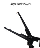 Alicate de Pesca Multifuncional com Punhos de Peixe - Precisão e Durabilidade