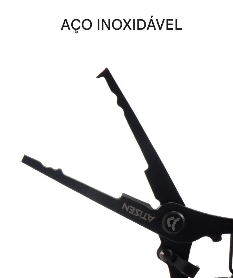 Alicate de Pesca Multifuncional com Punhos de Peixe - Precisão e Durabilidade