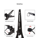 Alicate de Pesca Multifuncional com Punhos de Peixe - Precisão e Durabilidade