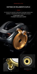 Carretilha SEASIR Cast X2: Precisão e Durabilidade em Cada Arremesso