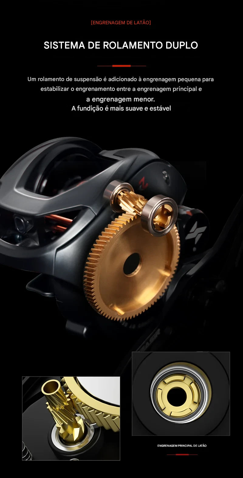 Carretilha SEASIR Cast X2: Precisão e Durabilidade em Cada Arremesso