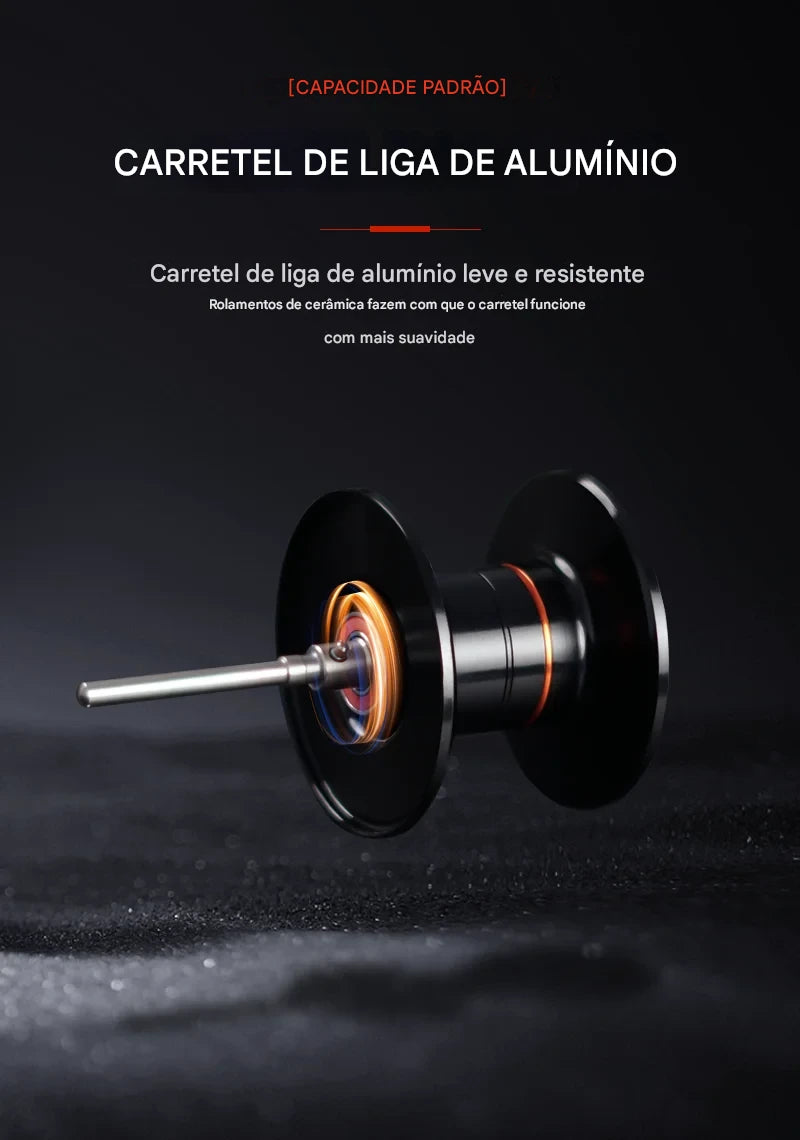 Carretilha SEASIR Cast X2: Precisão e Durabilidade em Cada Arremesso