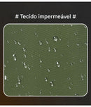 Mochila Tática de Pesca com Suporte para Haste e Armazenamento