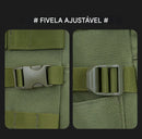 Mochila Tática de Pesca com Suporte para Haste e Armazenamento