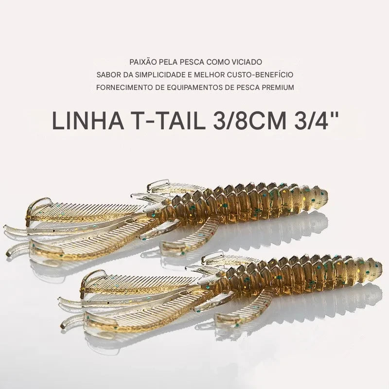 Isca Macia Lagosta 8cm - Eficiência em Pesca Esportiva