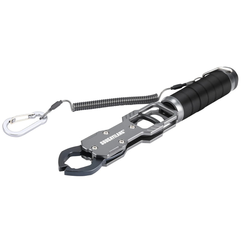 Sougayilang pinça de pesca de liga de alumínio profissional ferramenta de captura de lábios clipe de captura de peixes alicate de equipamento de controle de peixe