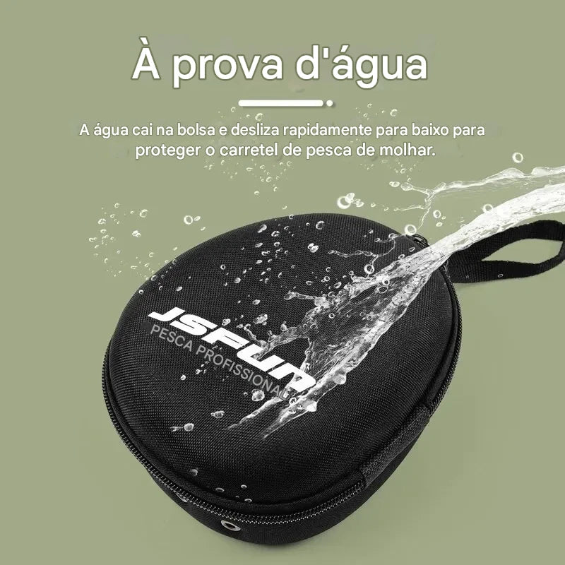 Bolsa Protetora Portátil para Carretilha de Pesca EVA