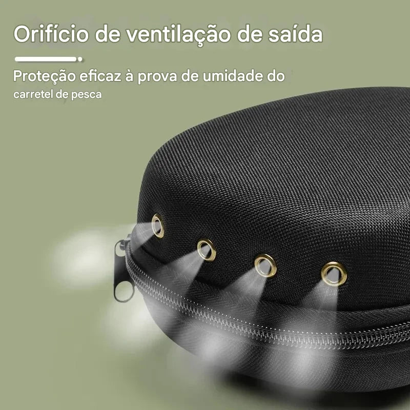 Bolsa Protetora Portátil para Carretilha de Pesca EVA