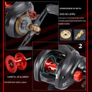 Vara e Carretel Sougayilang 5 Seções 7.2:1 para Pesca Esportiva