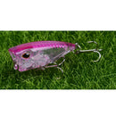 Iscas Mini Popper Superfície | Barulho Atraente | 5 Unidades