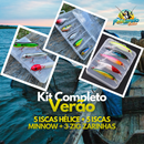 Kit de Verão – Combo Completo com as Iscas Artificiais Mais Vendidas do Brasil (13 Unidades)