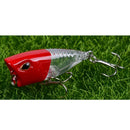 Iscas Mini Popper Superfície | Barulho Atraente | 5 Unidades