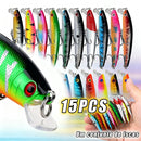 Kit com 28 Iscas Artificiais Meia-Água 8cm / 8,5g – Pescando Online