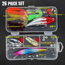 Kit com 28 Iscas Artificiais Meia-Água 8cm / 8,5g – Pescando Online